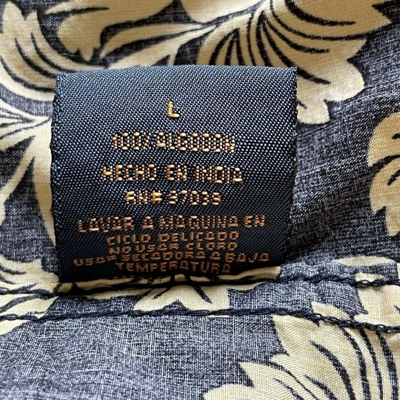 p & k cuffs shirts Short Sleeve herald square elegant size L - Picture 9 of 10